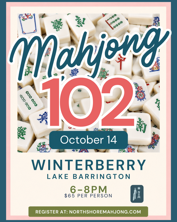October 14 | Mahjong 102 at Winterberry – Lake Barrington | 6:00–8:00 PM